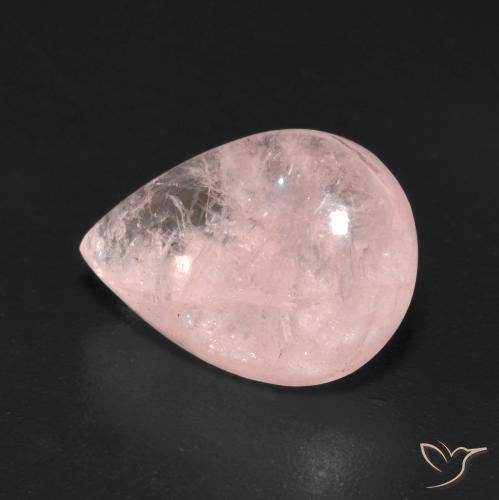 Morganita Luz rosa Natural 5.08ct, Formato de pêra, Transparente