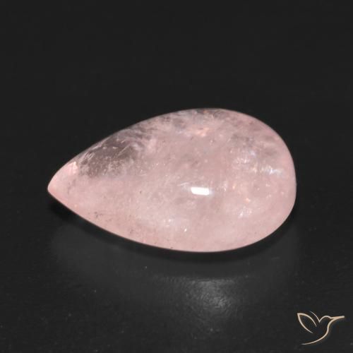 Morganita Luz rosa Natural 5.08ct, Formato de pêra, Transparente