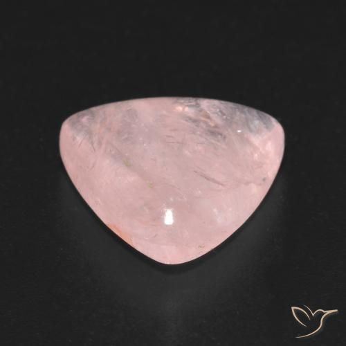 Morganita Luz rosa Natural 4.86ct, Trilhão, Transparente