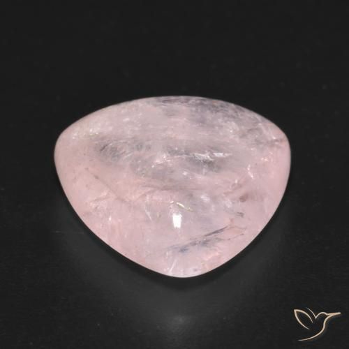 Morganita rosa médio Natural 6.66ct, Trilhão, Transparente