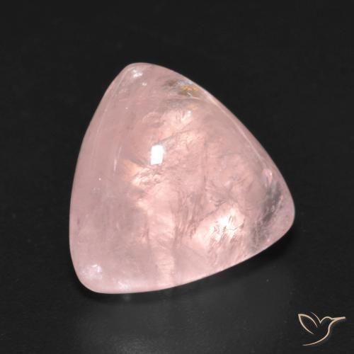 Morganita rosa médio Natural 5.99ct, Trilhão, Transparente