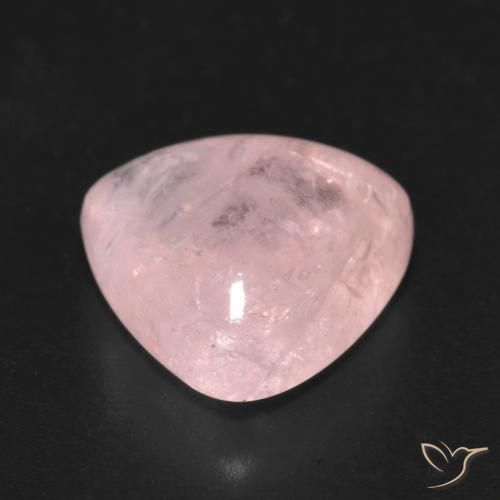 Morganita rosa médio Natural 5.99ct, Trilhão, Transparente