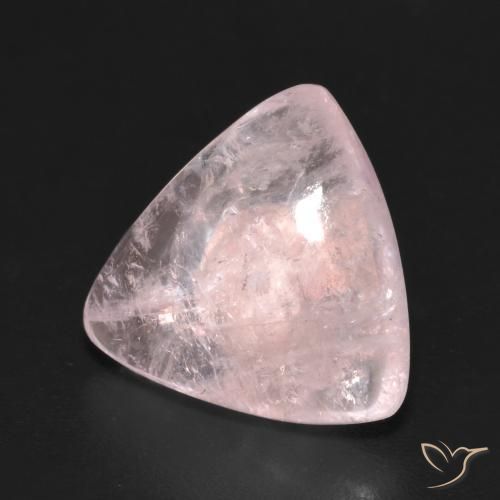 Morganita Rosa Flamingo Natural 5.39ct, Trilhão, Transparente