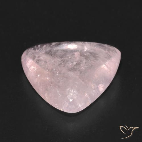 Morganita Rosa Flamingo Natural 5.39ct, Trilhão, Transparente