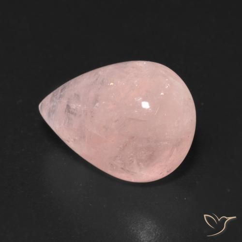 Morganita Tom Rosa Natural 5.81ct, Formato de pêra, Transparente