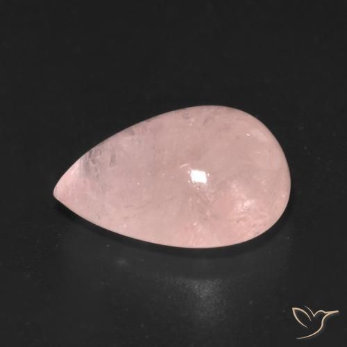 Morganita Tom Rosa Natural 5.81ct, Formato de pêra, Transparente