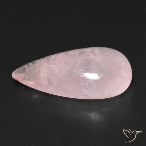 Morganita rosa rosa Natural 9.32ct, Formato de pêra, Transparente