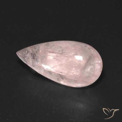 Morganita Luz rosa Natural 4.26ct, Formato de pêra, Transparente