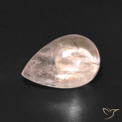 2.70ct Natural rosa médio Morganita, Formato de pêra, Transparente
