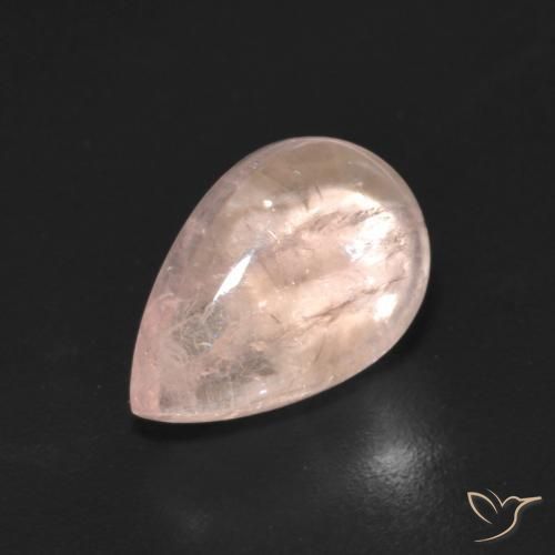Morganita rosa médio Natural 2.70ct, Formato de pêra, Transparente