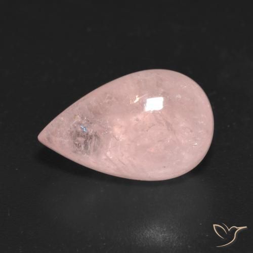 4.86ct Natural rosa médio Morganita, Formato de pêra, Transparente, Photo A