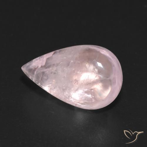5.30ct Natural rosa rosa Morganita, Formato de pêra, Transparente