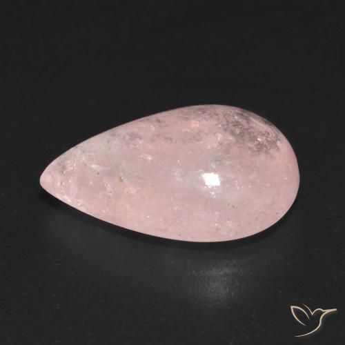 Morganita Luz rosa Natural 7.23ct, Formato de pêra, Transparente