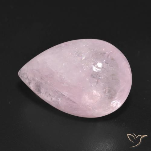 Morganita Rosa chiclete Natural 9.65ct, Formato de pêra, Transparente