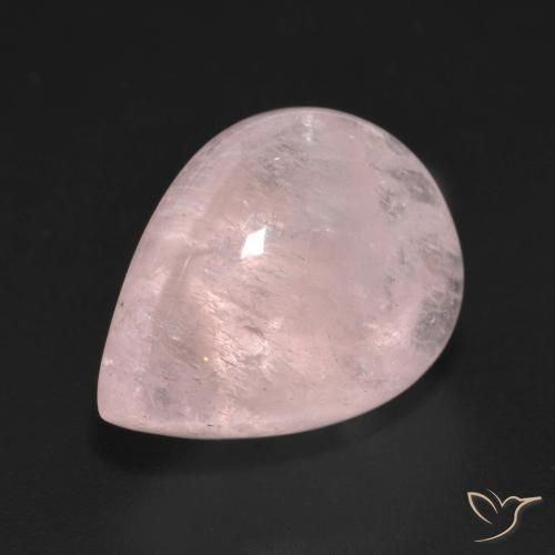 Morganita Luz rosa Natural 10.00ct, Formato de pêra, Transparente