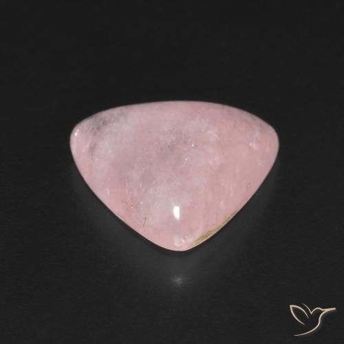 Morganita Rosa Vivo Natural 4.47ct, Trilhão, Translúcido