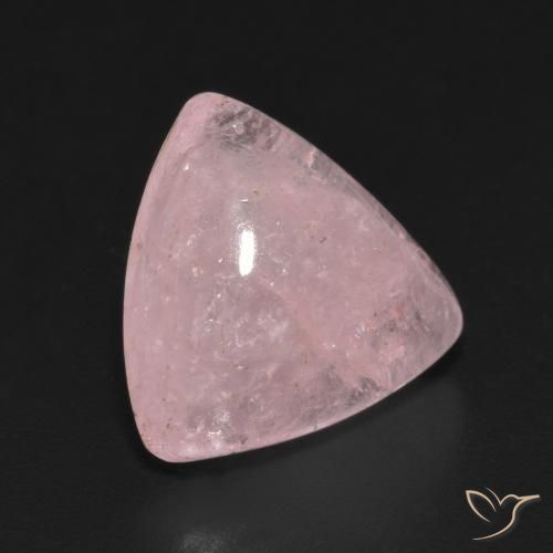 Morganita rosa médio Natural 6.30ct, Trilhão, Translúcido