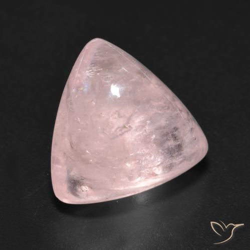 Morganita rosa rosa Natural 7.14ct, Trilhão, Transparente