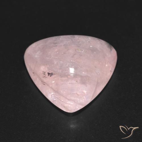 Morganita rosa rosa Natural 7.14ct, Trilhão, Transparente
