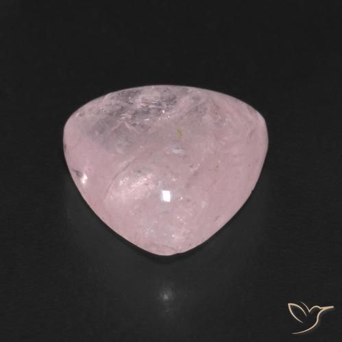 Morganita rosa rosa Natural 4.70ct, Trilhão, Transparente