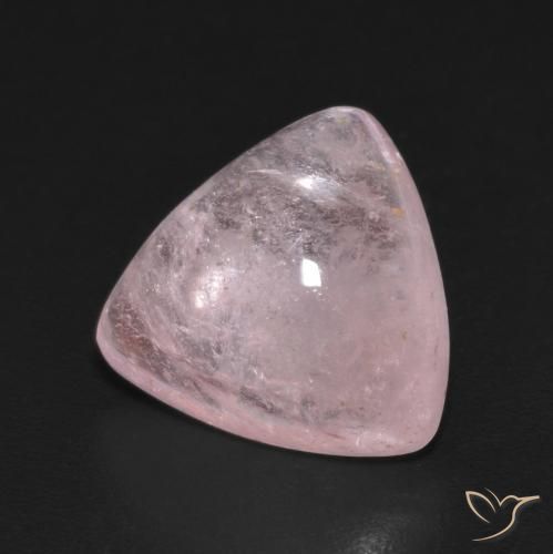 Morganita Coral Rosa Natural 5.33ct, Trilhão, Transparente