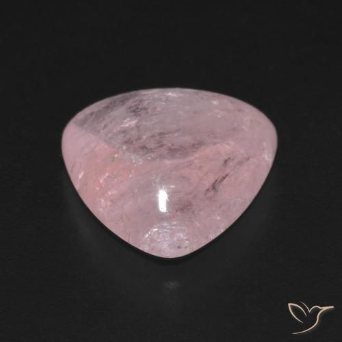 Morganita Coral Rosa Natural 5.33ct, Trilhão, Transparente
