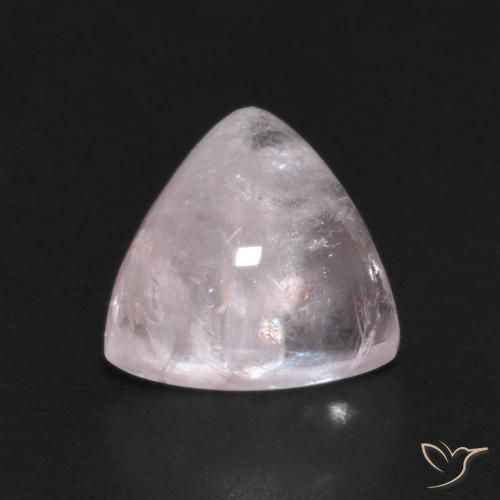 1.93ct Natural Coral Rosa Morganita, Trilhão, Transparente