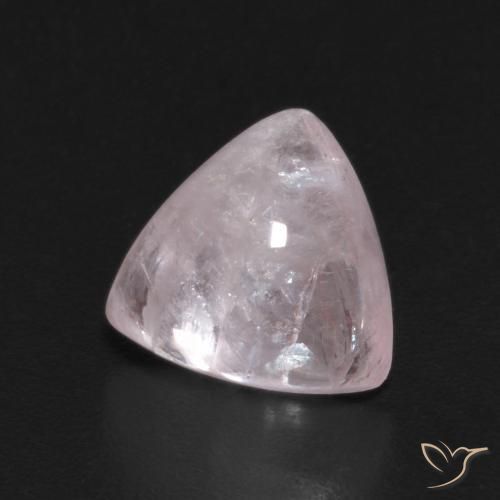 Morganita Coral Rosa Natural 1.93ct, Trilhão, Transparente