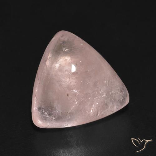Morganita Rosa Claro Rosa Natural 4.96ct, Trilhão, Transparente