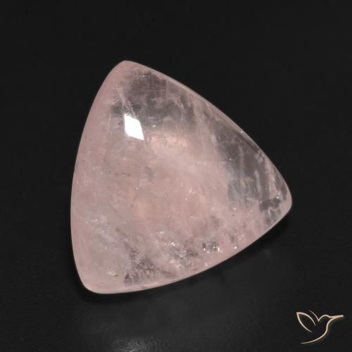 Morganita Rosa coral claro Natural 5.37ct, Trilhão, Transparente