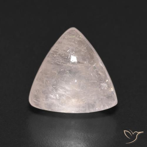 3.65ct Natural Rosa Flamingo Morganita, Trilhão, Transparente