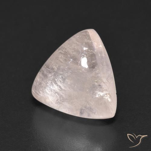 Morganita Rosa Flamingo Natural 3.65ct, Trilhão, Transparente
