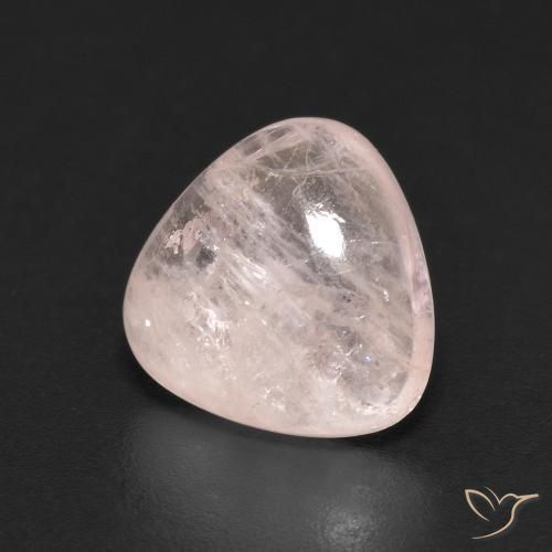 Morganita Rosa Flamingo Natural 3.01ct, Trilhão, Transparente