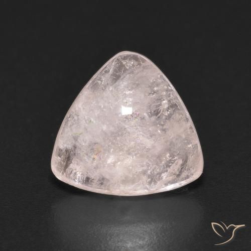 2.95ct Natural Rosa Flamingo Morganita, Trilhão, Transparente