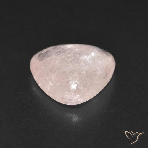 Morganita Rosa Flamingo Natural 2.95ct, Trilhão, Transparente