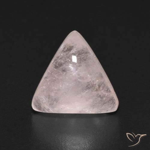 2.69ct Natural Luz rosa Morganita, Trilhão, Transparente