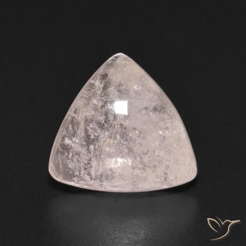 2.83ct Natural Rosa Flamingo Morganita, Trilhão, Transparente