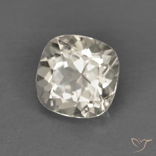 Morganita Luz amarela Natural 1.01ct, Almofada, VS
