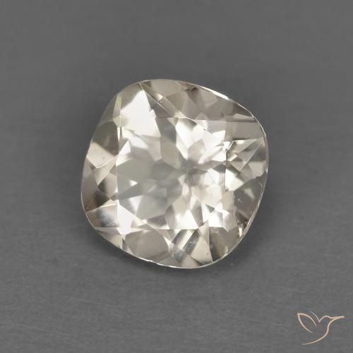 Morganita Luz amarela Natural 0.81ct, Almofada, VS