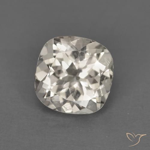 0.82ct Natural Luz amarela Morganita, Almofada, VS