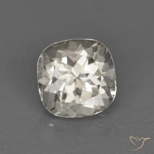 0.84ct Natural Luz amarela Morganita, Almofada, VS