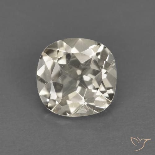 0.72ct Natural Luz amarela Morganita, Almofada, VS