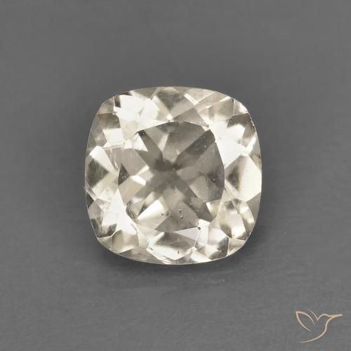 0.78ct Natural Dourado claro Morganita, Almofada, VS