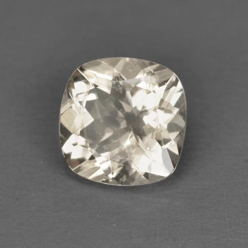 Morganita dourado natural 0,81ct, almofada cortada, VS