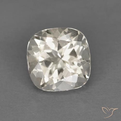 0.95ct Natural Dourado claro Morganita, Almofada, VS