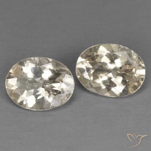 Pedras preciosas de Morganita Dourado claro natural de 1.99 ct, oval, VS