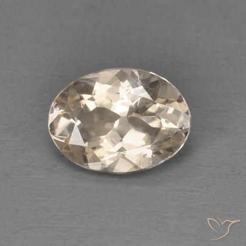 1.12ct Natural Dourado claro Morganita, oval, VS