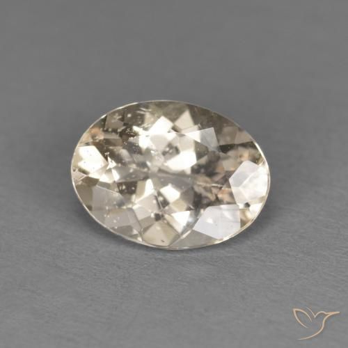 1.02ct Natural Dourado claro Morganita, oval, VS