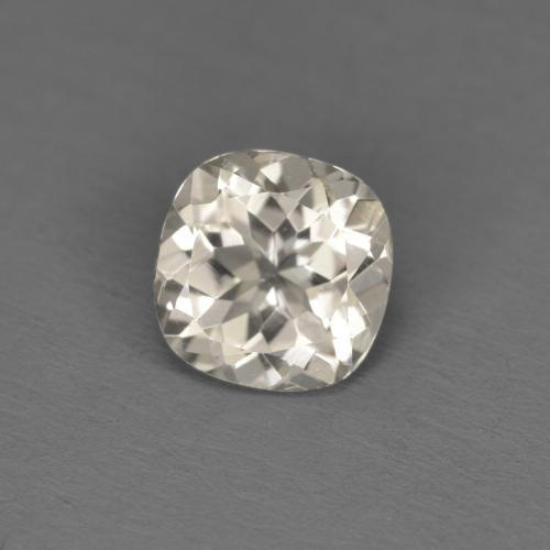 Morganita dourado natural 0,80ct, almofada cortada, VS