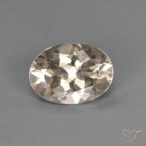 1.12ct Natural Dourado claro Morganita, oval, VVS-VS